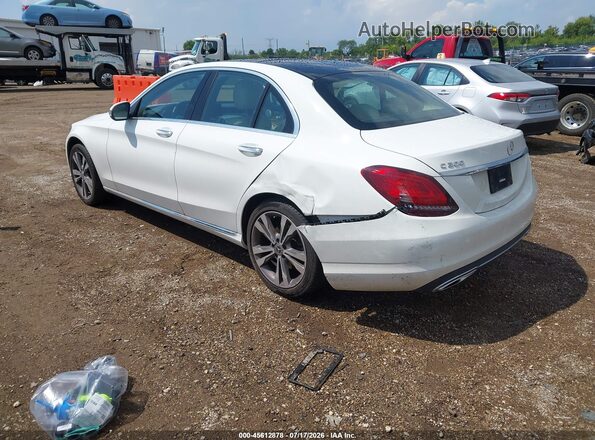 W1KWF8EB5MR626202 2021 MERCEDES-BENZ C-CLASS Белый Задняя левая четверть