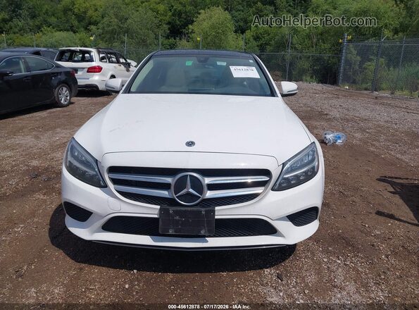 W1KWF8EB5MR626202 2021 MERCEDES-BENZ C-CLASS Белый Вид щитка приборов