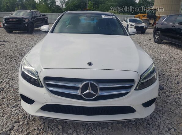 W1KWF8EB6MR611224 2021 MERCEDES-BENZ C Белый Вид спереди
