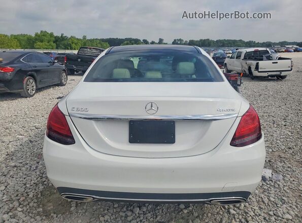 W1KWF8EB6MR611224 2021 MERCEDES-BENZ C Белый Вид сзади