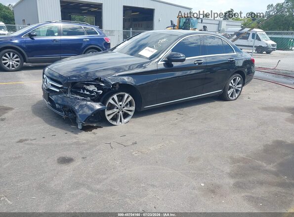 W1KWF8EB7MR644197 2021 MERCEDES-BENZ C-CLASS Black Vista tres cuartos delantera izquierda