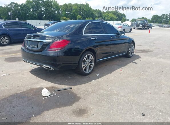 W1KWF8EB7MR644197 2021 MERCEDES-BENZ C-CLASS Black Trasero derecho