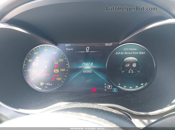 W1KWF8EB7MR644197 2021 MERCEDES-BENZ C-CLASS Black Vista de los asientos traseros
