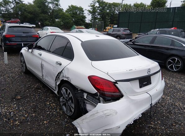W1KWF8EB8MR622421 2021 MERCEDES-BENZ C-CLASS White Հետևի ձախ