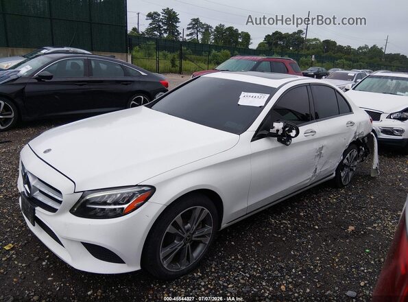 W1KWF8EB8MR622421 2021 MERCEDES-BENZ C-CLASS White Սալոնի 360 աստիճան տեսք