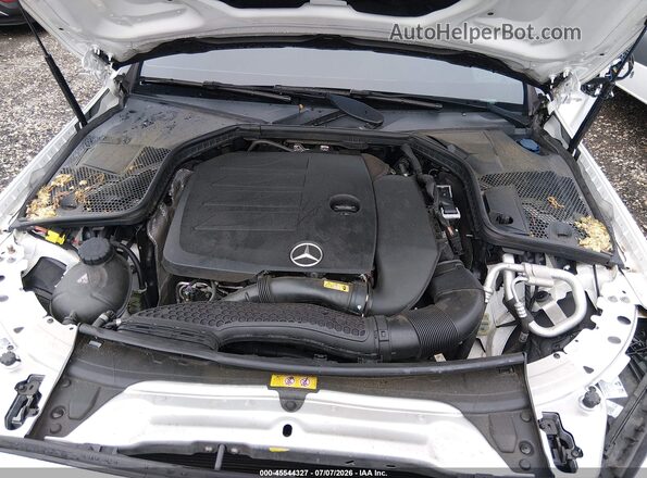 W1KWF8EB8MR622421 2021 MERCEDES-BENZ C-CLASS White Հետևի տեսք