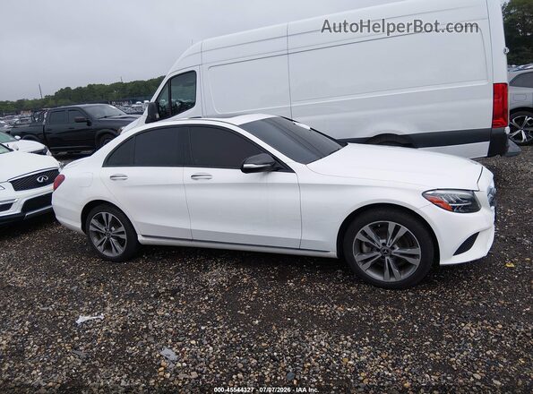 W1KWF8EB8MR622421 2021 MERCEDES-BENZ C-CLASS White Սալոնի հետևի տեսք