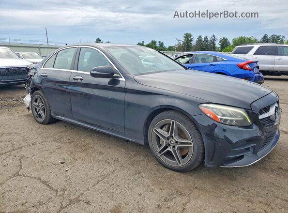 W1KWF8EB9LR578279 2020 MERCEDES-BENZ C Black წინა მარჯვენა
