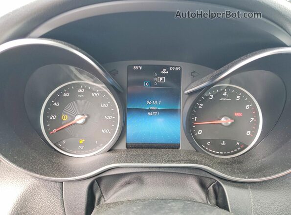 W1KWF8EB9LR578279 2020 MERCEDES-BENZ C Black ხელსაწყოთა პანელის ხედი
