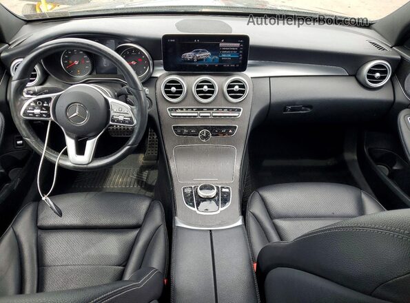 W1KWF8EB9LR578279 2020 MERCEDES-BENZ C Black წინა პანელის ხედი