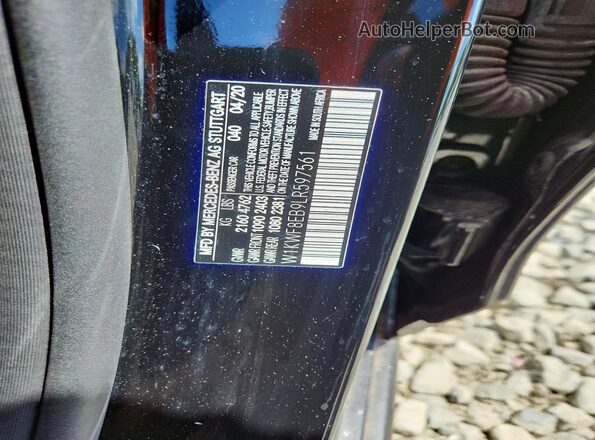 W1KWF8EB9LR597561 2020 MERCEDES-BENZ C Black Widok komory silnika
