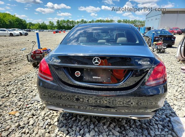 W1KWF8EB9LR597561 2020 MERCEDES-BENZ C Black Widok z tyłu