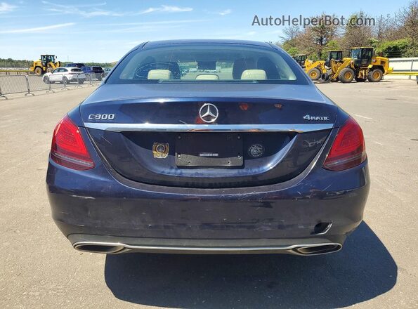 W1KWF8EB9MR634187 2021 MERCEDES-BENZ C Blue Vista trasera