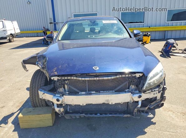 W1KWF8EB9MR634187 2021 MERCEDES-BENZ C Blue Vista frontal