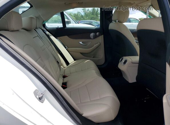 W1KWF8EB9MR635999 2021 MERCEDES-BENZ C White უკანა სავარძლების ხედი