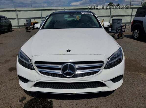 W1KWF8EB9MR635999 2021 MERCEDES-BENZ C White წინა ხედი