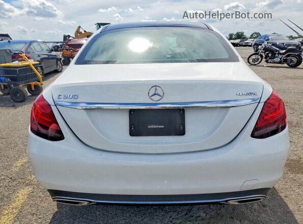 W1KWF8EB9MR635999 2021 MERCEDES-BENZ C White უკანა ხედი
