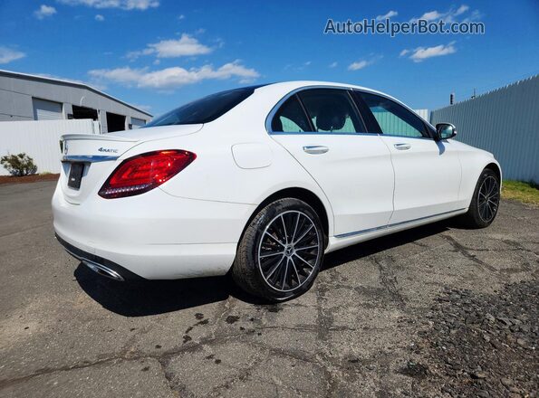 W1KWF8EBXMR608102 2021 MERCEDES-BENZ C White უკანა მარჯვენა