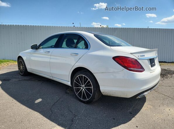 W1KWF8EBXMR608102 2021 MERCEDES-BENZ C White VIN კოდის სტიკერის ხედი