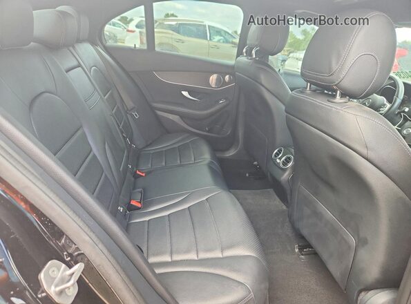 W1KWF8EBXMR620153 2021 MERCEDES-BENZ C Black Вид задніх сидінь