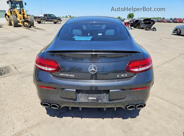 W1KWJ6EB6LF992074 2020 MERCEDES-BENZ C Black Rear view