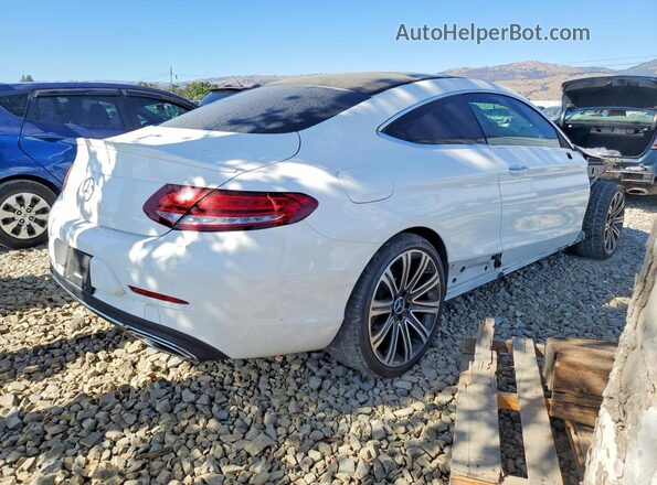 W1KWJ8DB4LF986318 2020 MERCEDES-BENZ C White Задня права чверть