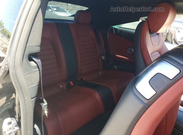 W1KWJ8DB8MG103560 2021 MERCEDES-BENZ C Black Rear seats view