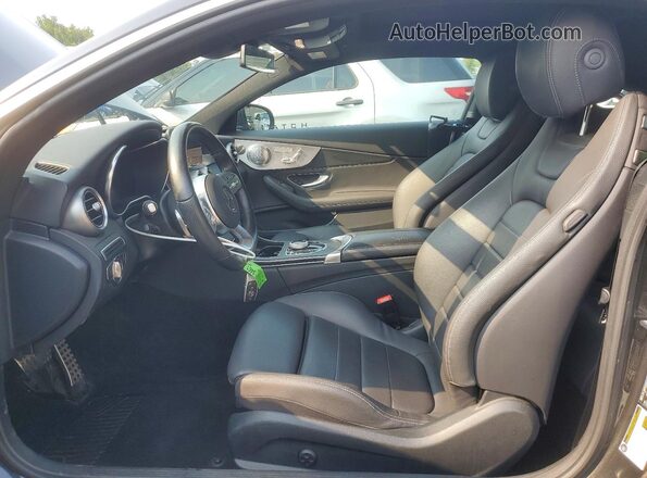 W1KWJ8EB7MG090668 2021 MERCEDES-BENZ C Charcoal Widok wnętrza z przodu