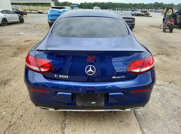 W1KWJ8EB8MG089237 2021 MERCEDES-BENZ C Синий Вид сзади