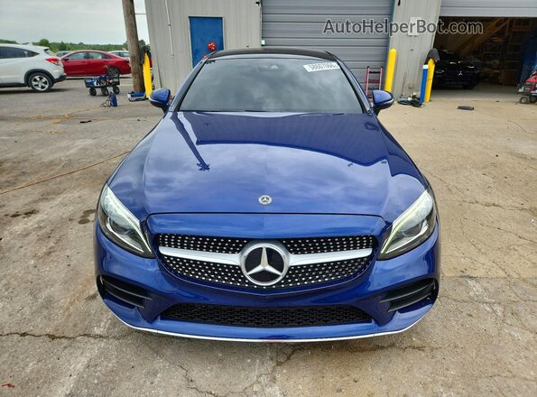 W1KWJ8EB8MG089237 2021 MERCEDES-BENZ C Синий Вид спереди