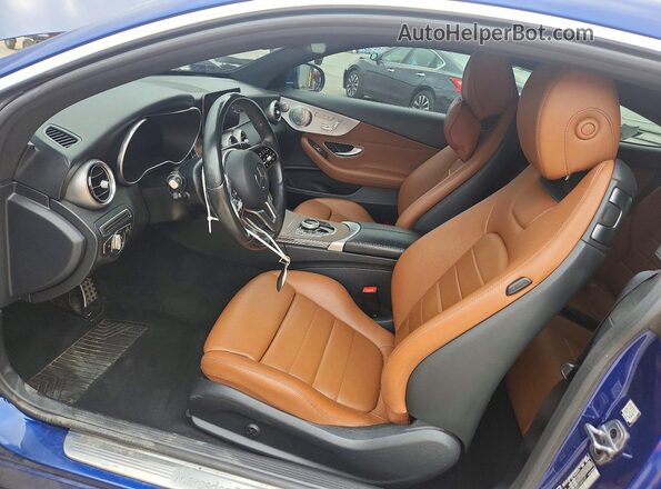 W1KWJ8EB8MG089237 2021 MERCEDES-BENZ C Синий Вид салона спереди