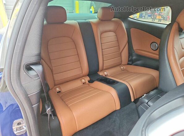 W1KWJ8EB8MG089237 2021 MERCEDES-BENZ C Синий Вид задних сидений