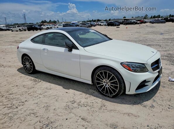 W1KWJ8EB8NG112792 2022 MERCEDES-BENZ C Белый Передняя правая четверть