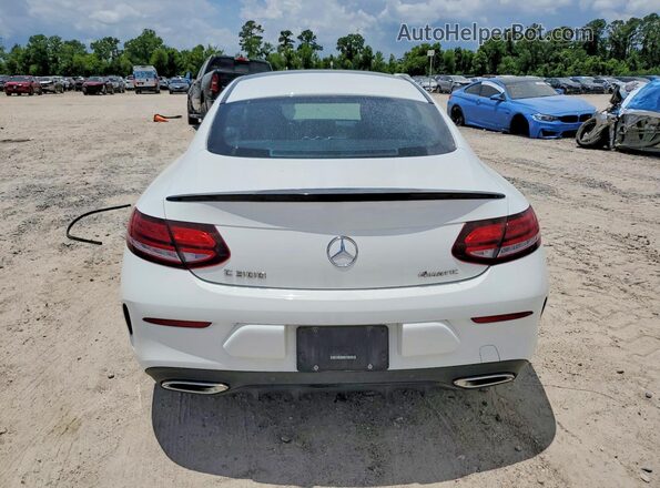 W1KWJ8EB8NG112792 2022 MERCEDES-BENZ C Белый Вид сзади