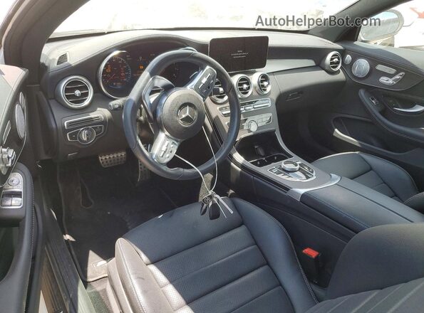 W1KWJ8EB8NG112792 2022 MERCEDES-BENZ C Белый Вид панели приборов