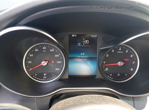 W1KWK8DB3LF985402 2020 MERCEDES-BENZ C Black Vista del cuadro de instrumentos