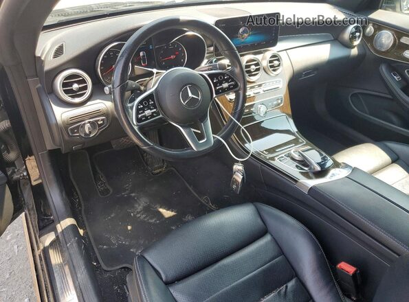 W1KWK8DB3LF985402 2020 MERCEDES-BENZ C Black Vista del salpicadero