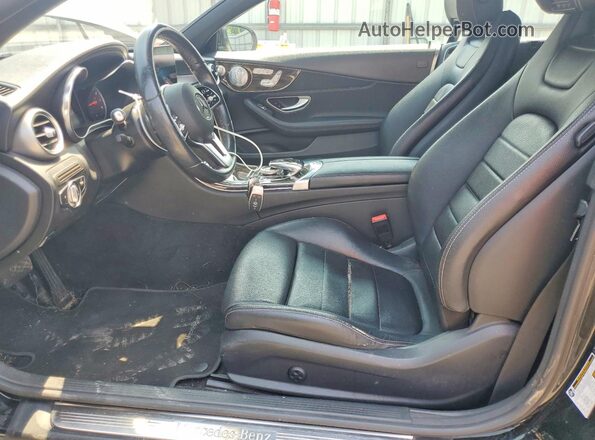 W1KWK8DB3LF985402 2020 MERCEDES-BENZ C Black Vista interior delantera