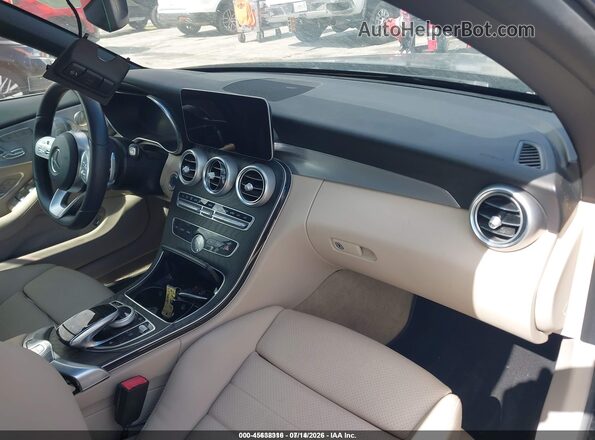 W1KWK8DB9MG067875 2021 MERCEDES-BENZ C-CLASS Черный Вид салона спереди