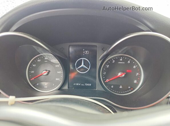 W1KWK8EB6LG004892 2020 MERCEDES-BENZ C Black Instrument cluster view