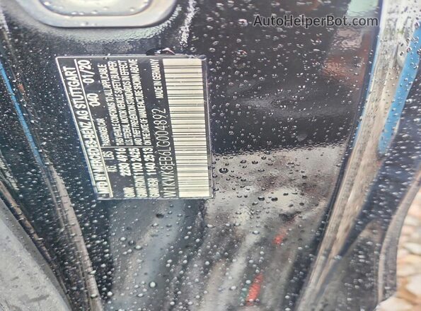 W1KWK8EB6LG004892 2020 MERCEDES-BENZ C Black Engine compartment view