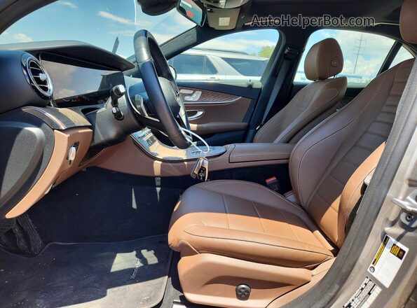 W1KZF5KB0MA954903 2021 MERCEDES-BENZ E Gray Vista interior delantera