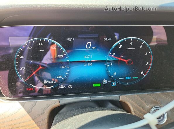 W1KZF5KB0MA954903 2021 MERCEDES-BENZ E Gray Vista del cuadro de instrumentos
