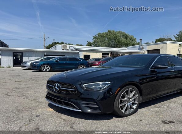 W1KZF5KB6MA884579 2021 MERCEDES-BENZ E-CLASS Black Vista tres cuartos delantera izquierda