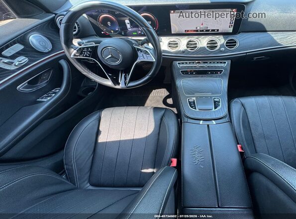 W1KZF5KB6MA884579 2021 MERCEDES-BENZ E-CLASS Black Vista de la etiqueta del VIN