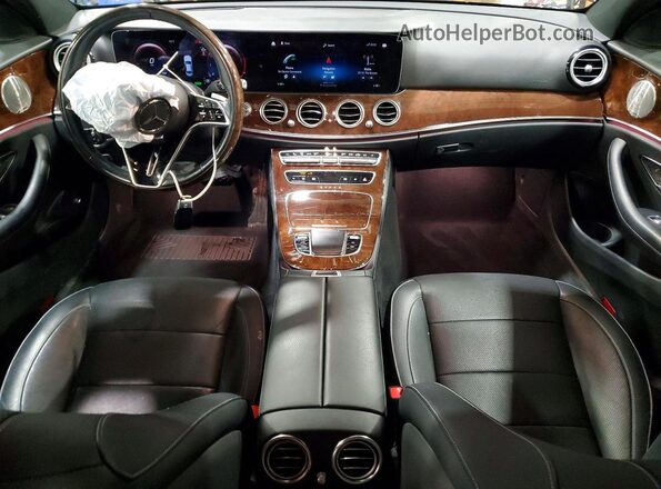 W1KZF5KBXMA998035 2021 MERCEDES-BENZ E Black Вид панелі приладів