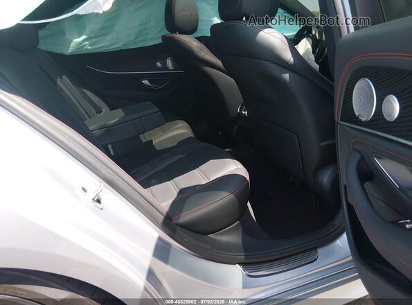 W1KZF6BB5MA873174 2021 MERCEDES-BENZ AMG E 53 Silver Widok naklejki z numerem VIN