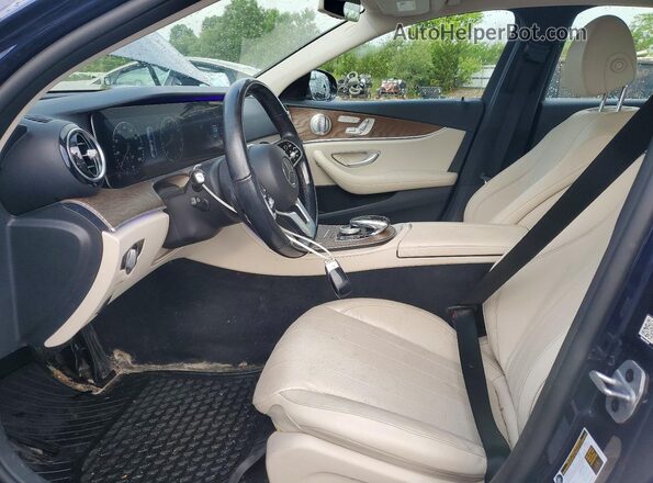 W1KZF6JB1LA804238 2020 MERCEDES-BENZ E Blue წინა სალონის ხედი