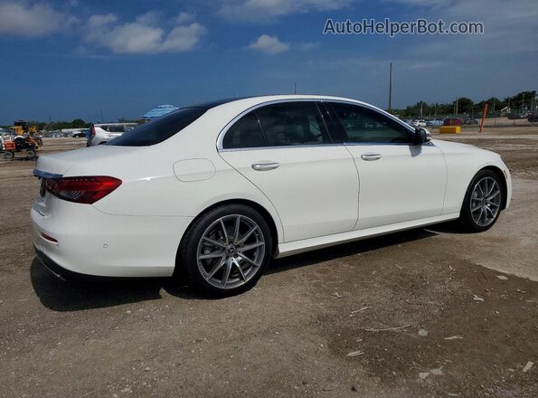 W1KZF8DB1MA940197 2021 MERCEDES-BENZ E White Задня права чверть