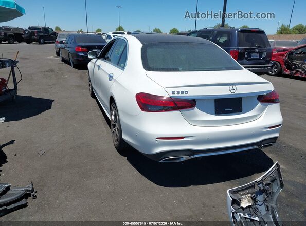 W1KZF8DB4MA975025 2021 MERCEDES-BENZ E-CLASS White Задня ліва чверть
